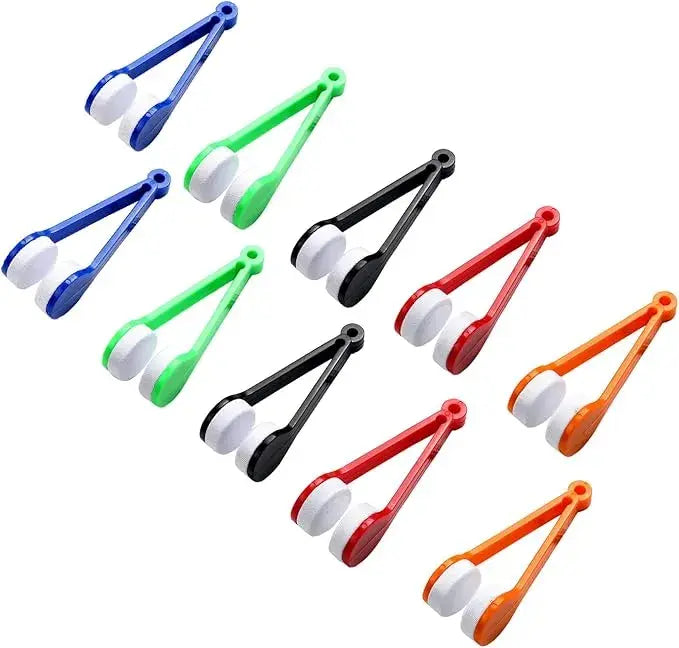 (DCG)™ -Cepillo Limpiador De Gafas Doble Cara: Lentes Siempre Impecables en Segundos