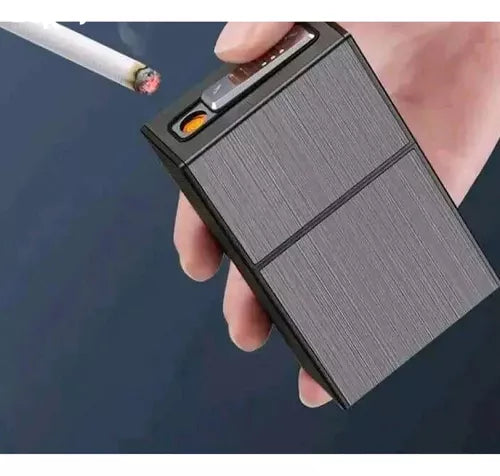 ( DMORJ )™ -Estuche De Cigarrillos 2 En 1 Encendedor:  Tu Compañero Perfecto en Cualquier Momento
