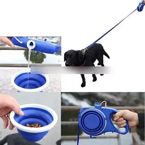 ( floz )™ -Correa Con Cantimplora Para Perro:  Hidratación Fácil y Segura