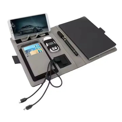 ( ZMH)™ -Agenda Con Carga Inalambrica Usb Usbc : Carga Inalámbrica en Cualquier Momento